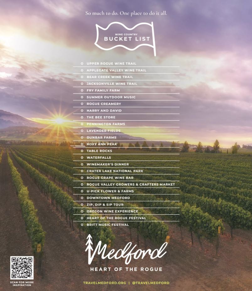 Wine Country Bucket List